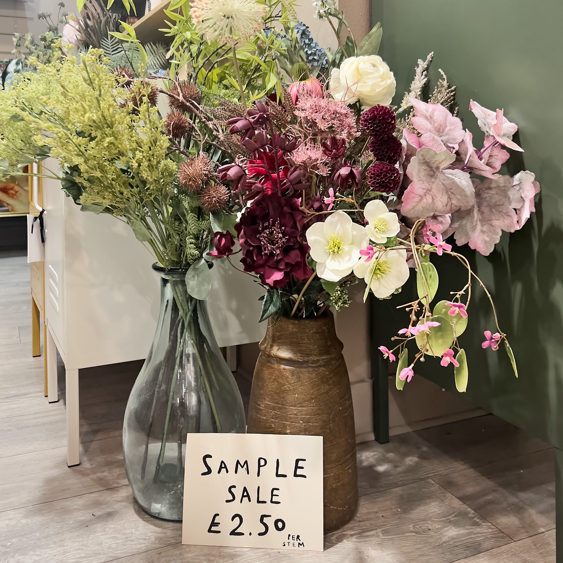 WYLD HOME SAMPLE SALE JUST £2.50 A STEM 