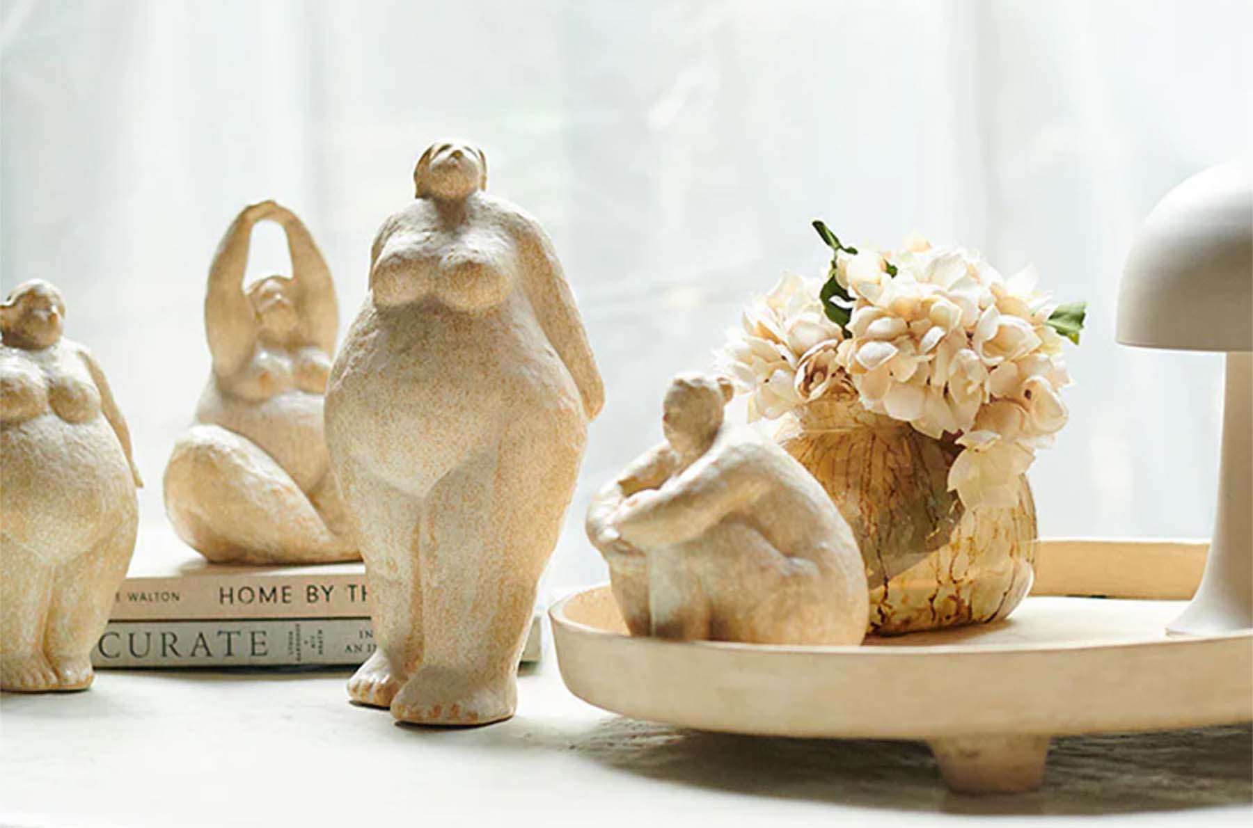 ABIGAIL AHERN CERAMIC SCULPTURES FROM WYLD HOME £99