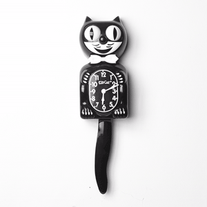 Kit-Cat Klock Black