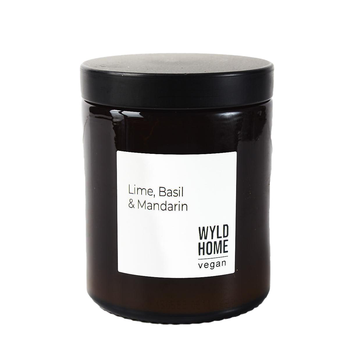 Lime Basil & Mandarin Candle-WYLD HOME