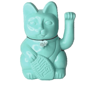 Lucky Cat Turquoise