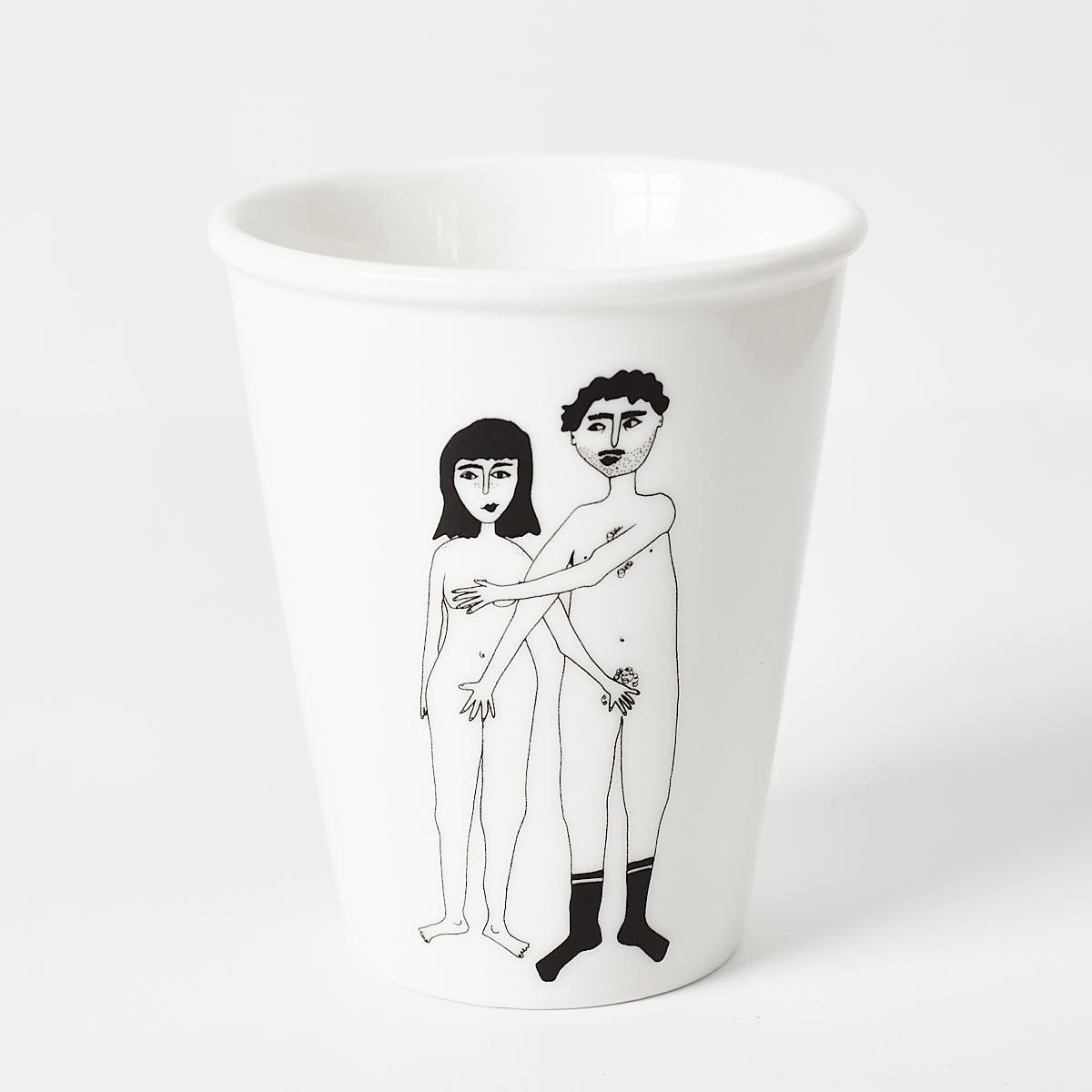 Naked Couple Cup-WYLD HOME