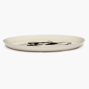Ottolenghi Feast Plate White Pepper Black L-WYLD HOME