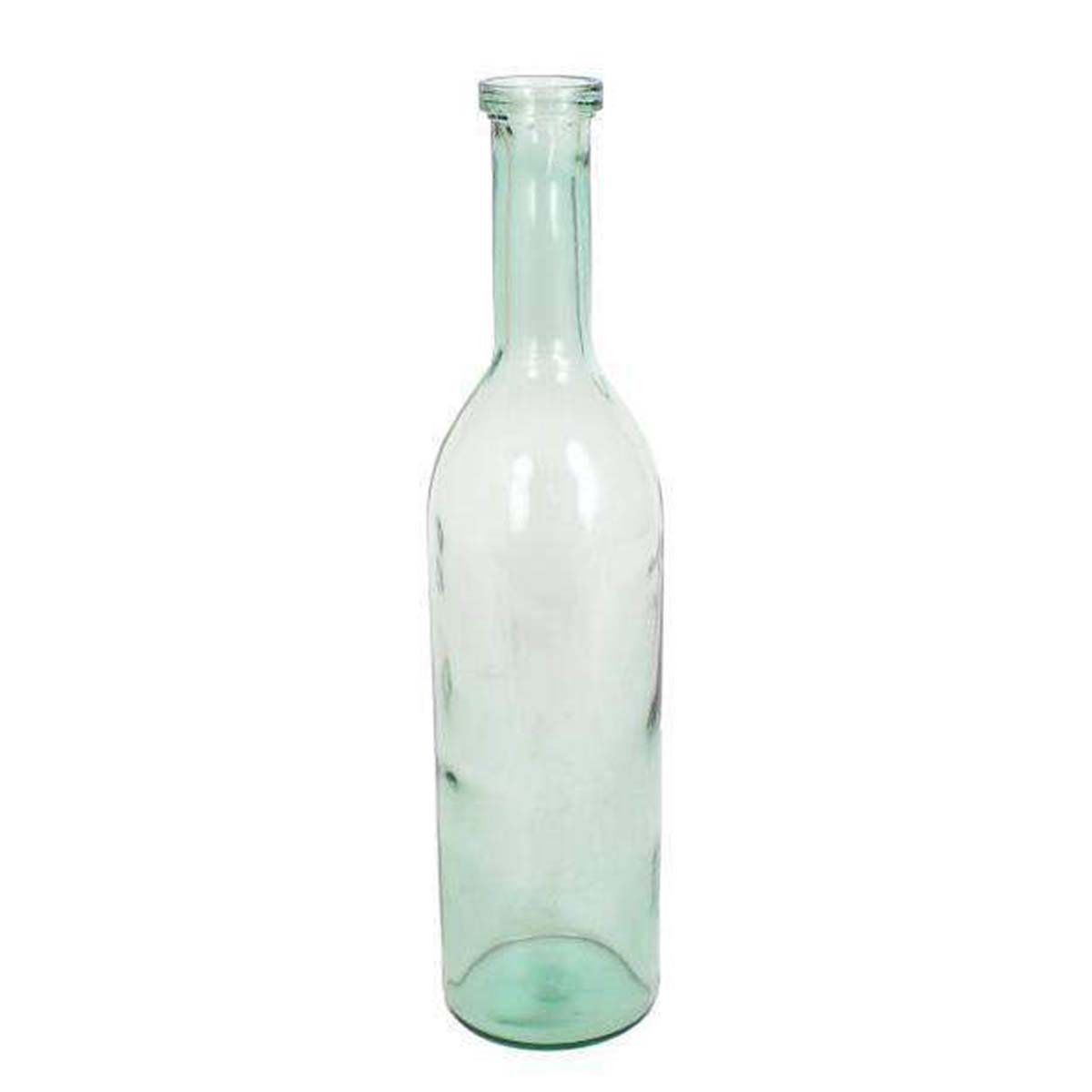 Tall Glass Bottle Vase-WYLD HOME