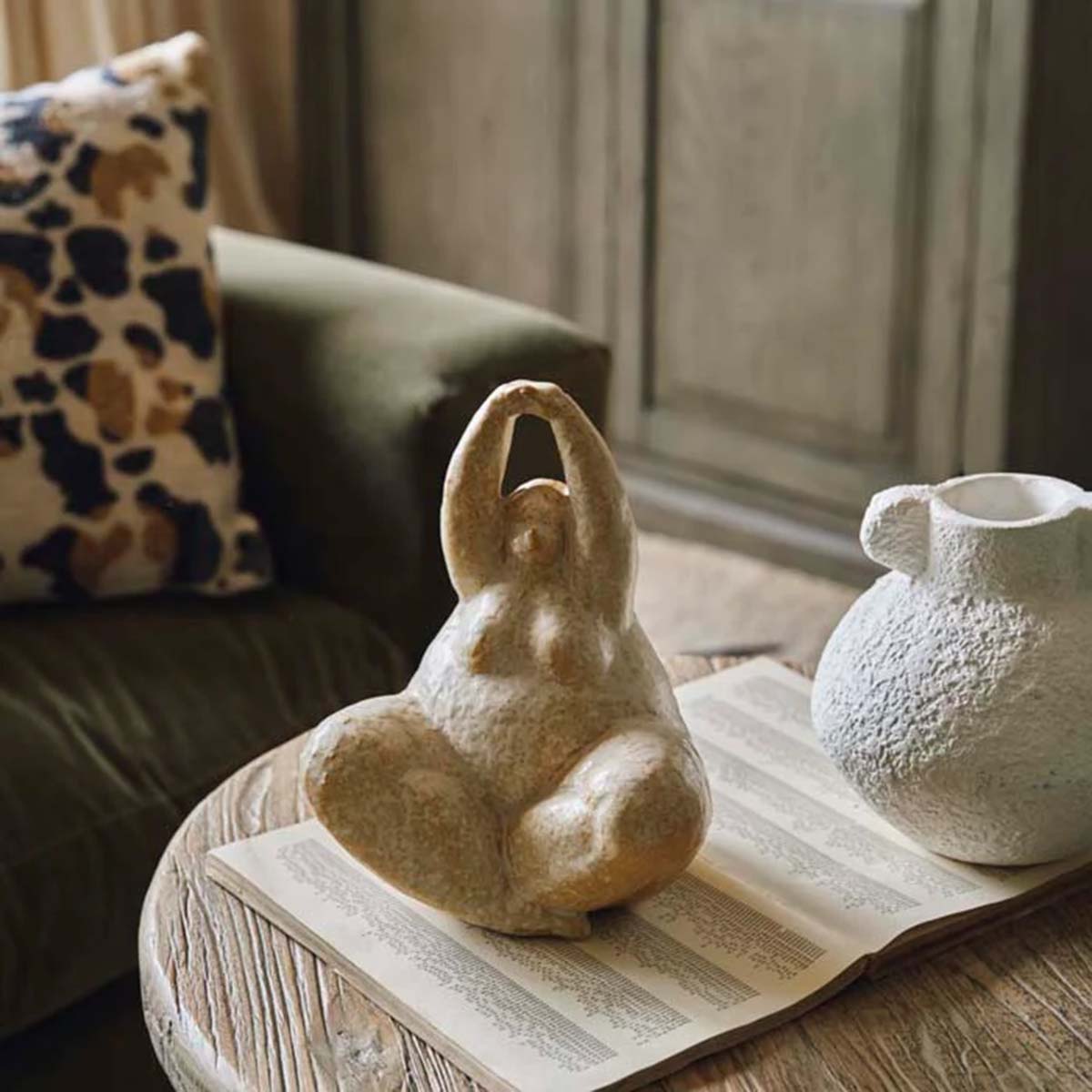 Vera Sculpture - Ceramic-WYLD HOME