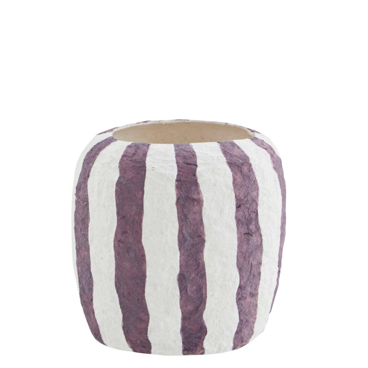 Coba Vase Purple-WYLD HOME